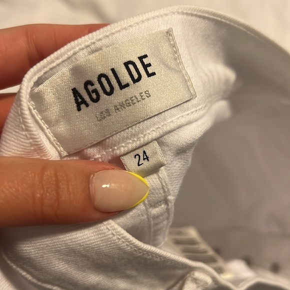 AGOLDE Hi Rise Straight Riley Crop Jeans - Picture 5 of 5